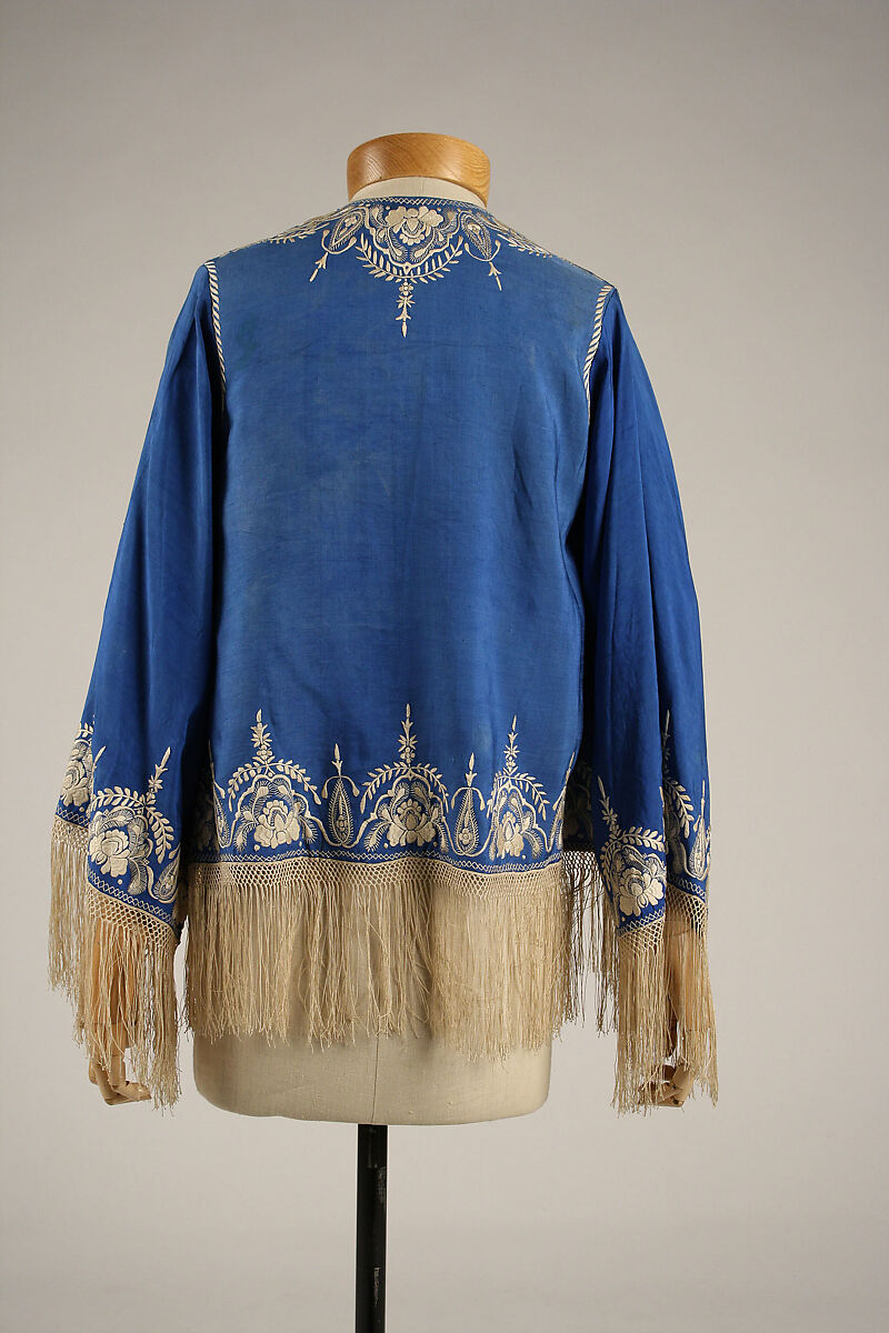 Mantle, silk, European