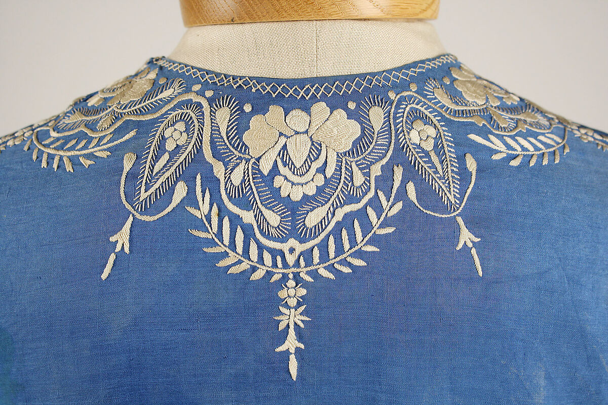 Mantle, silk, European