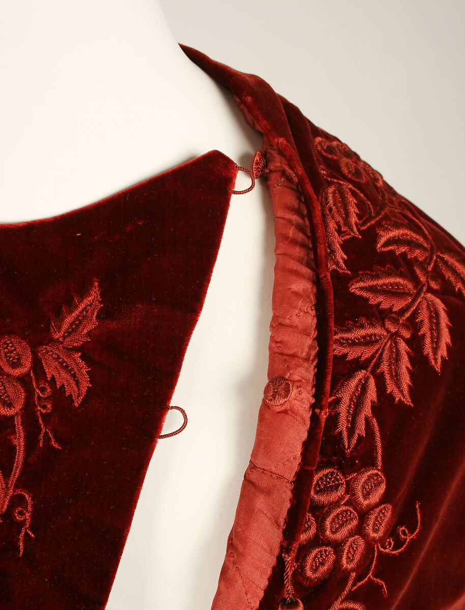 Mantle, silk, American