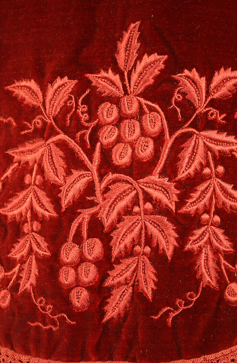 Mantle, silk, American