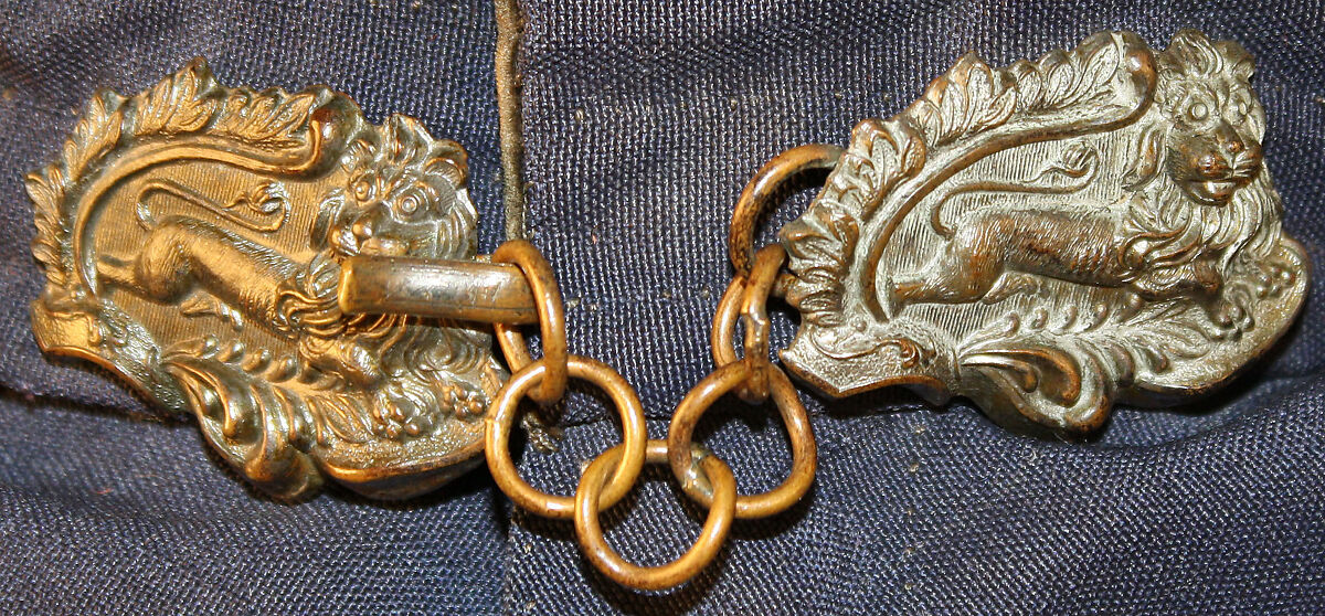 Cloak, wool, silk, British