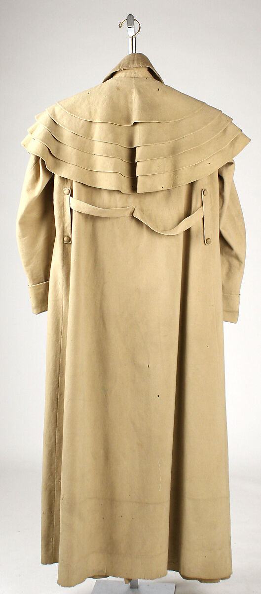 Coat, wool, linen, cotton, European