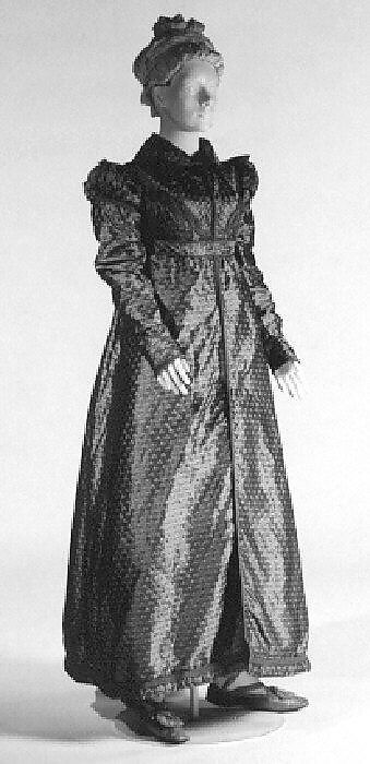 Pelisse, silk, French