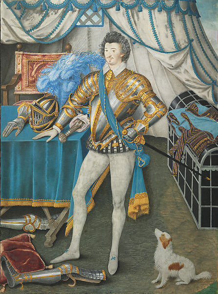 Sir Anthony Mildmay, Knight of Apethorpe, Northamptonshire, Nicholas Hilliard  British, Watercolor on vellum, laid on card, mounted on wood