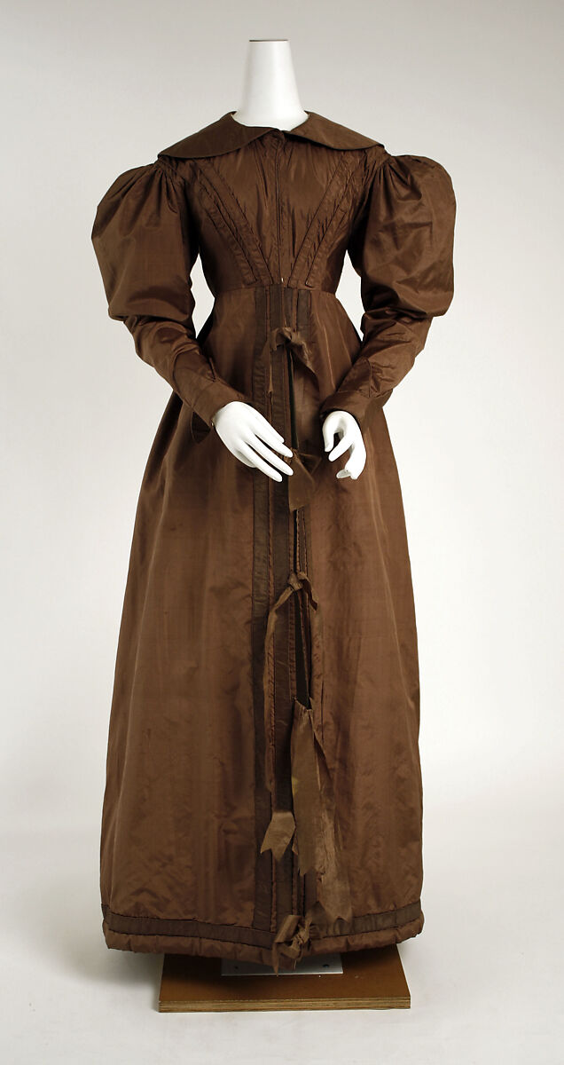 Pelisse, silk, European 