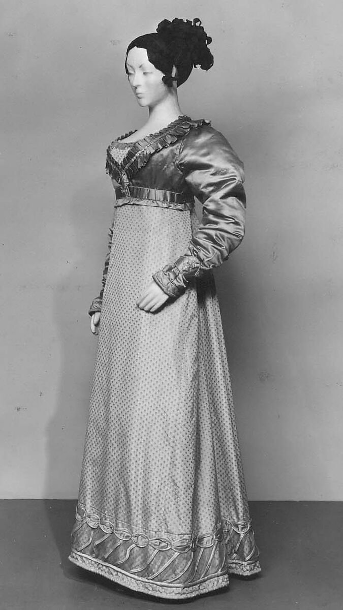 Spencer, silk, American or European