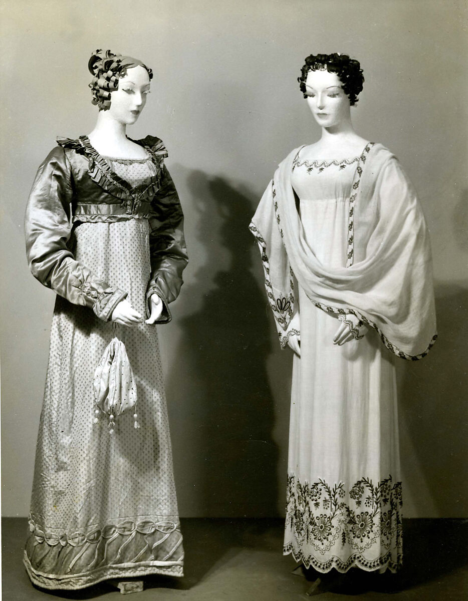 Spencer, silk, American or European