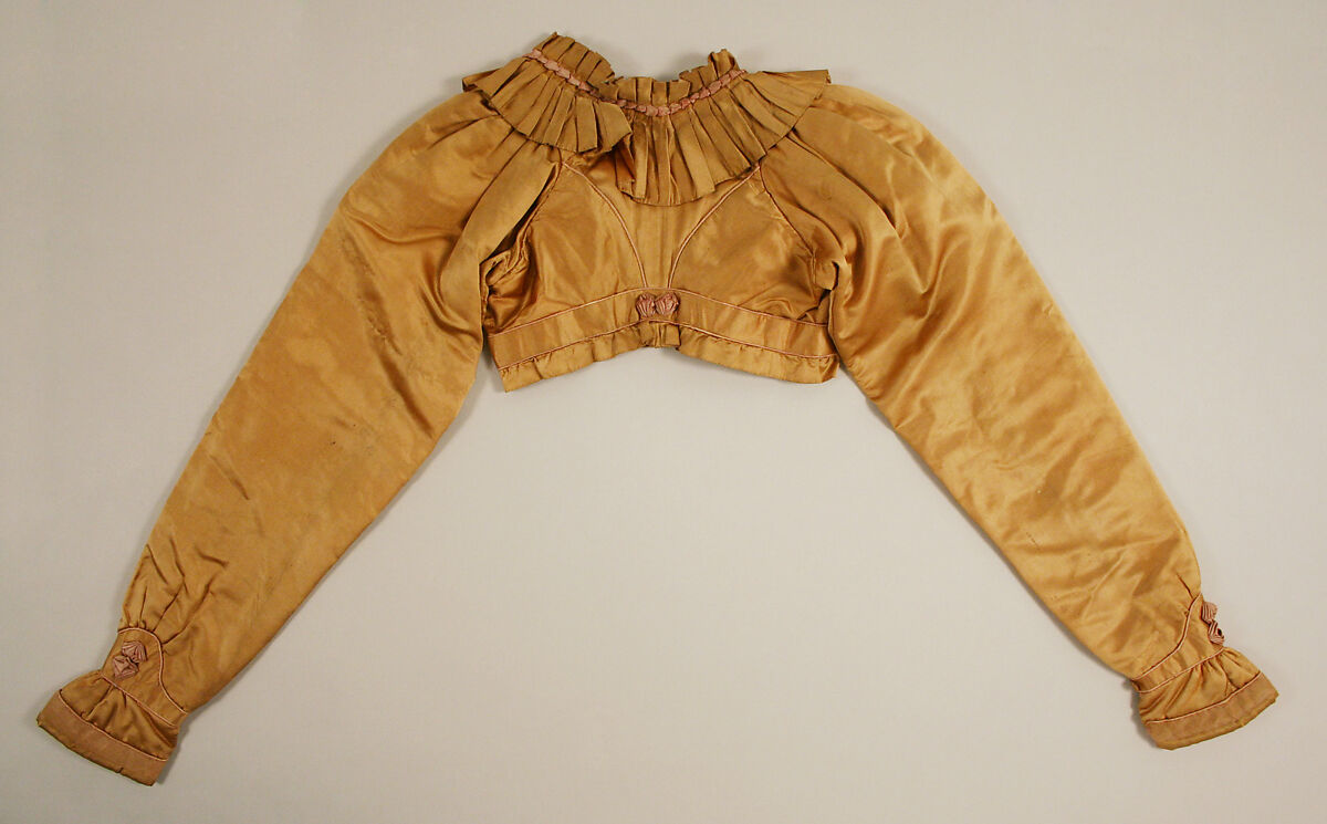 Spencer, silk, American or European