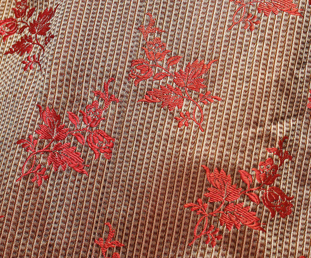 Evening dress, silk, American or European