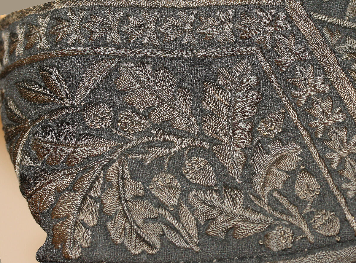 Jacket, wool, silk, French