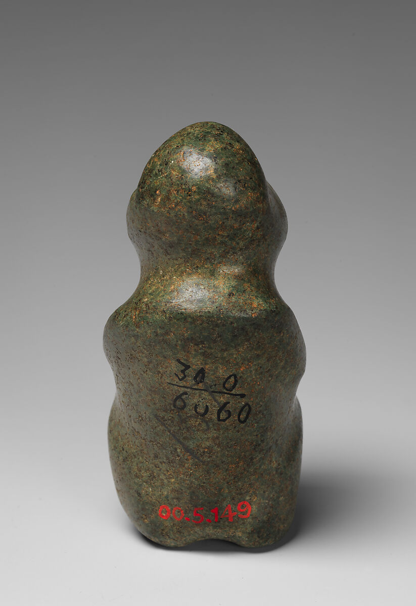 Seated figure, Mezcala artist(s), Stone, Guerrero 