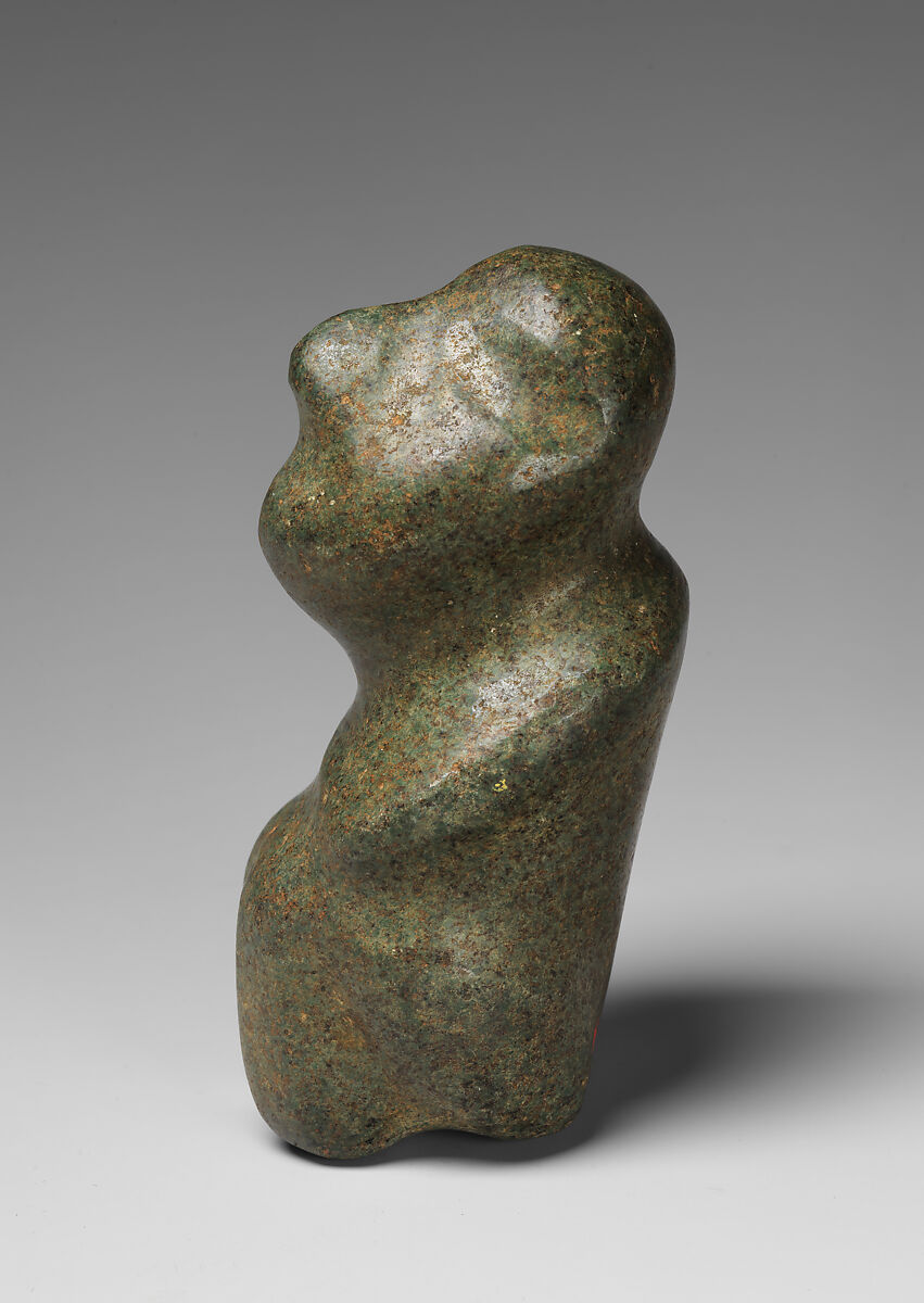 Seated figure, Mezcala artist(s), Stone, Guerrero 
