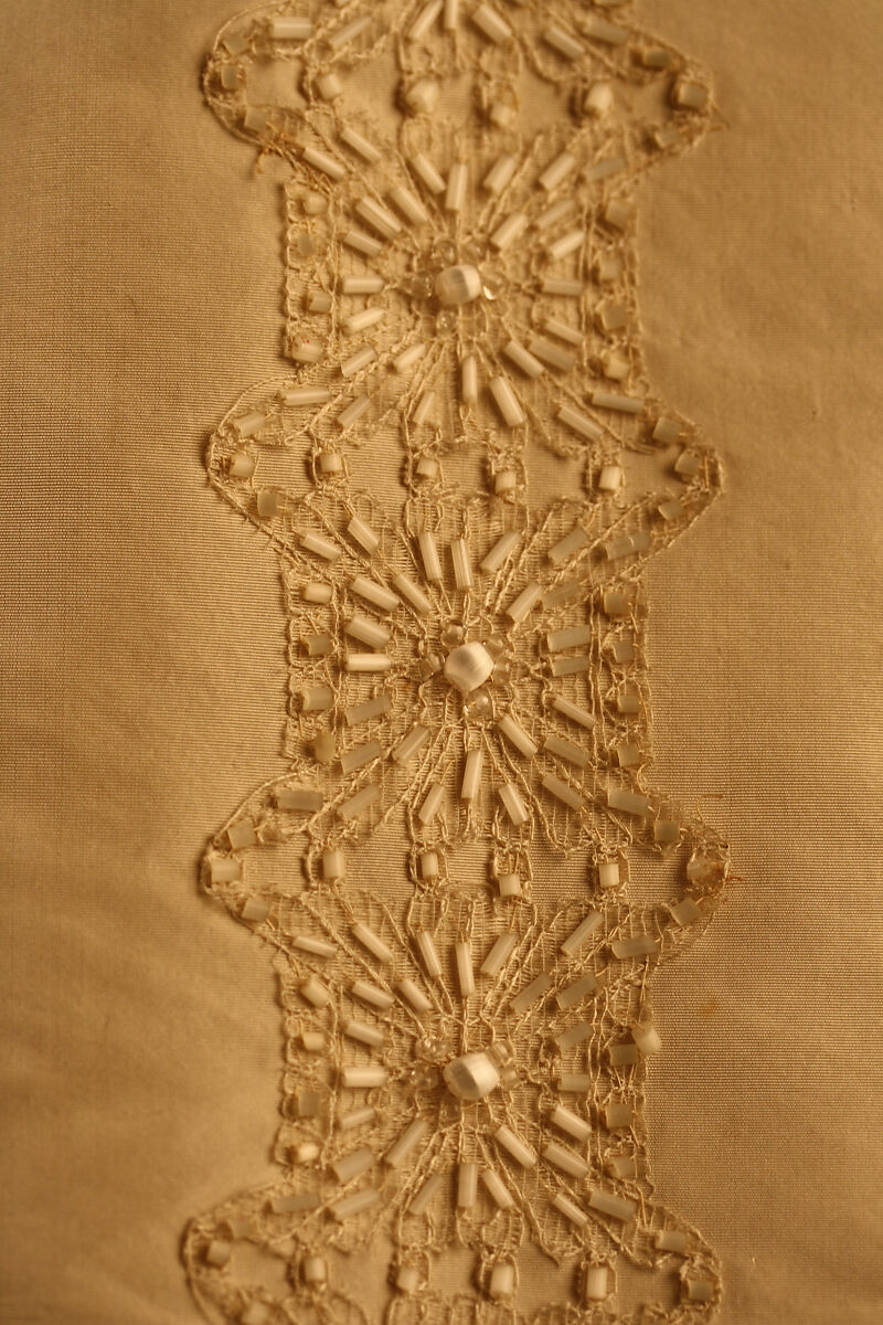 Evening dress, silk, French