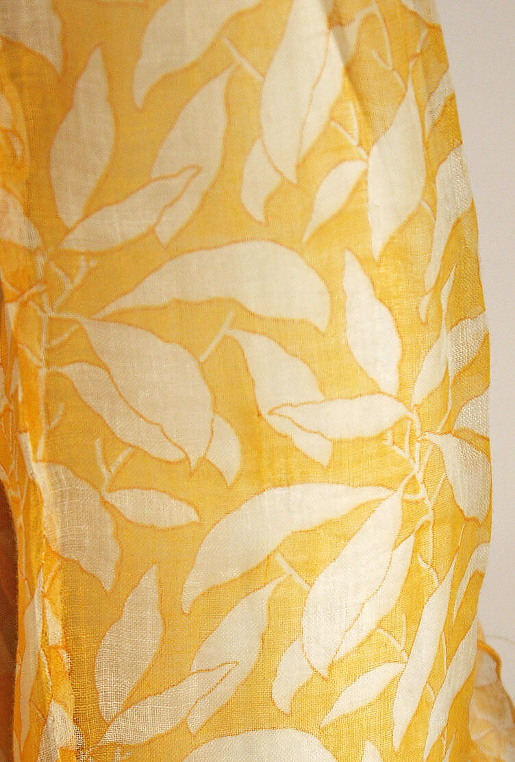 Dress, cotton, American