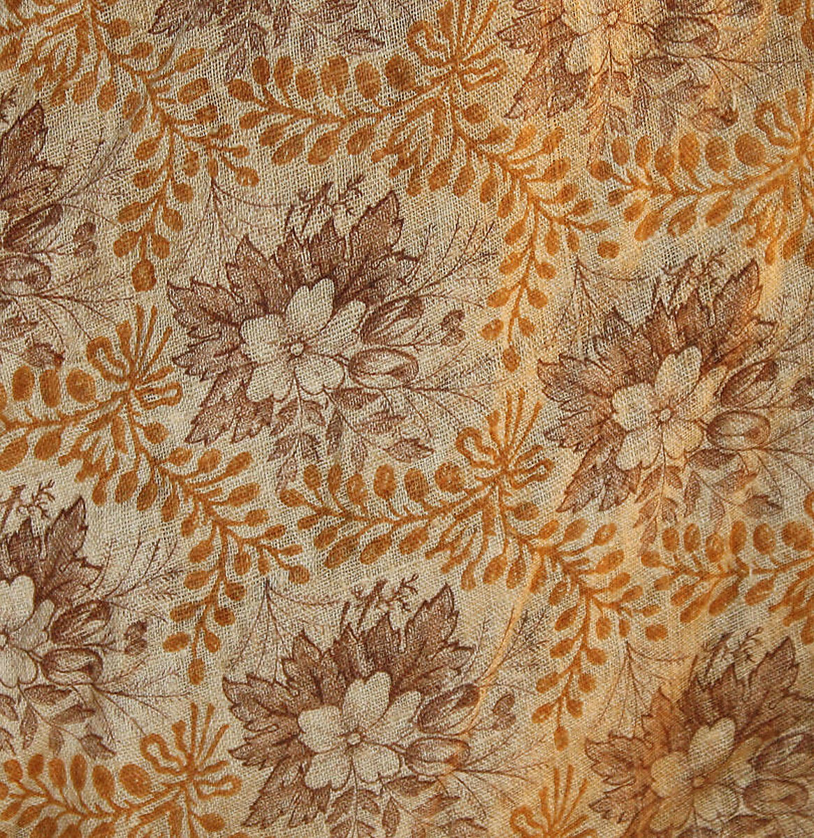 Cloak, silk, cotton, American