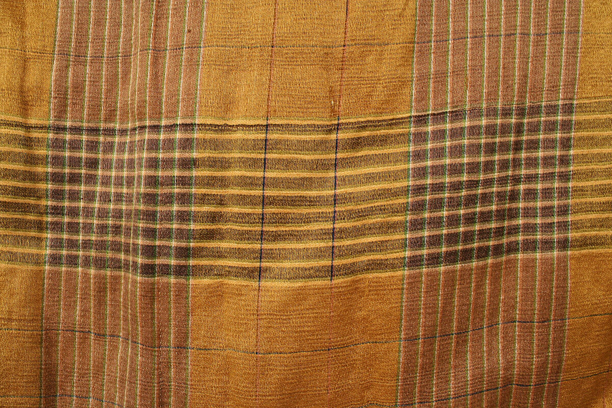 Cloak, silk, cotton, American