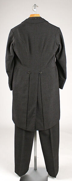Morning suit, F. Scholte (British) (jacket), wool, British