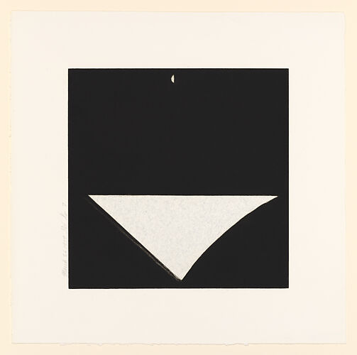 Navel and Panties/Lake and Moon, March 26, 1979; from the portfolio Water Under the Bridge