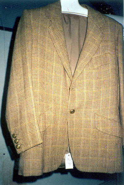 Jacket, wool, probably British