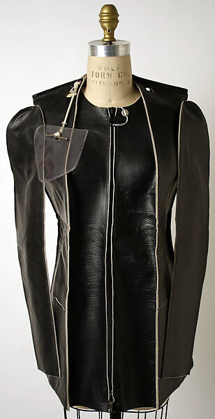 Jacket, Maison Margiela (French, founded 1988), leather, French 