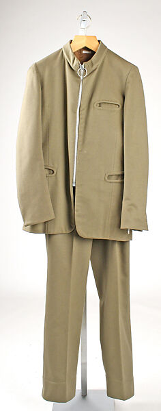 Suit, Pierre Cardin (French (born Italy), San Biagio di Callalta 1922–2020 Neuilly), wool, French 