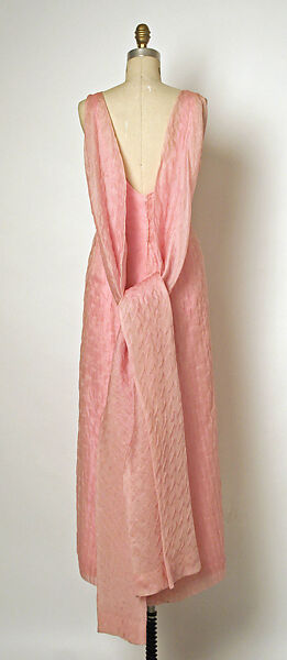 Evening dress, House of Balenciaga (French, founded 1937), silk, French
