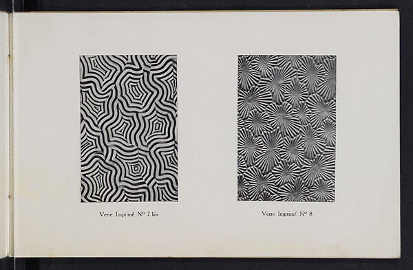 Album des verres coulés, Manufactures des glaces &amp; produits chimiques de Saint-Gobain, Chauny &amp; Cirey, Full paper cover pamphlet binding, monochrom printing