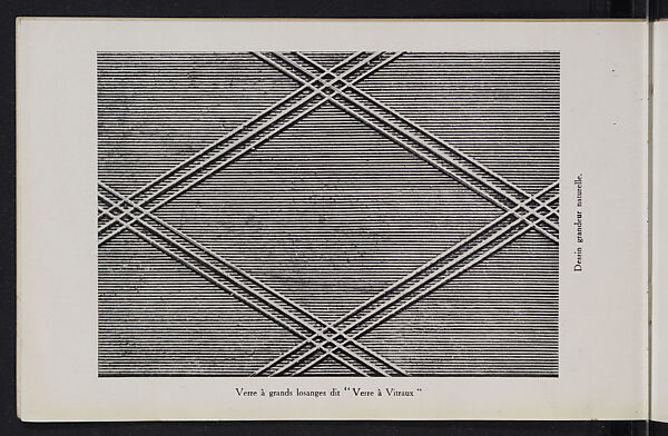 Album des verres coulés, Manufactures des glaces &amp; produits chimiques de Saint-Gobain, Chauny &amp; Cirey, Full paper cover pamphlet binding, monochrom printing