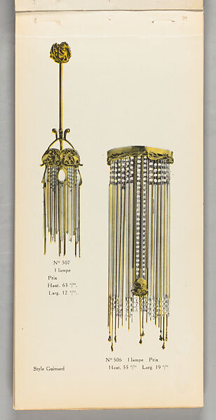 "Le lustre lumière" : [nouvel appareil electrique] breveté en France et à l'Étranger, Langlois et cie, Book with hinged plates, lithograph