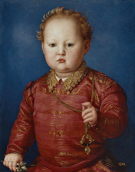 Garzia de' Medici, Bronzino (Agnolo di Cosimo di Mariano) (Italian, Monticelli 1503–1572 Florence), Oil on panel 