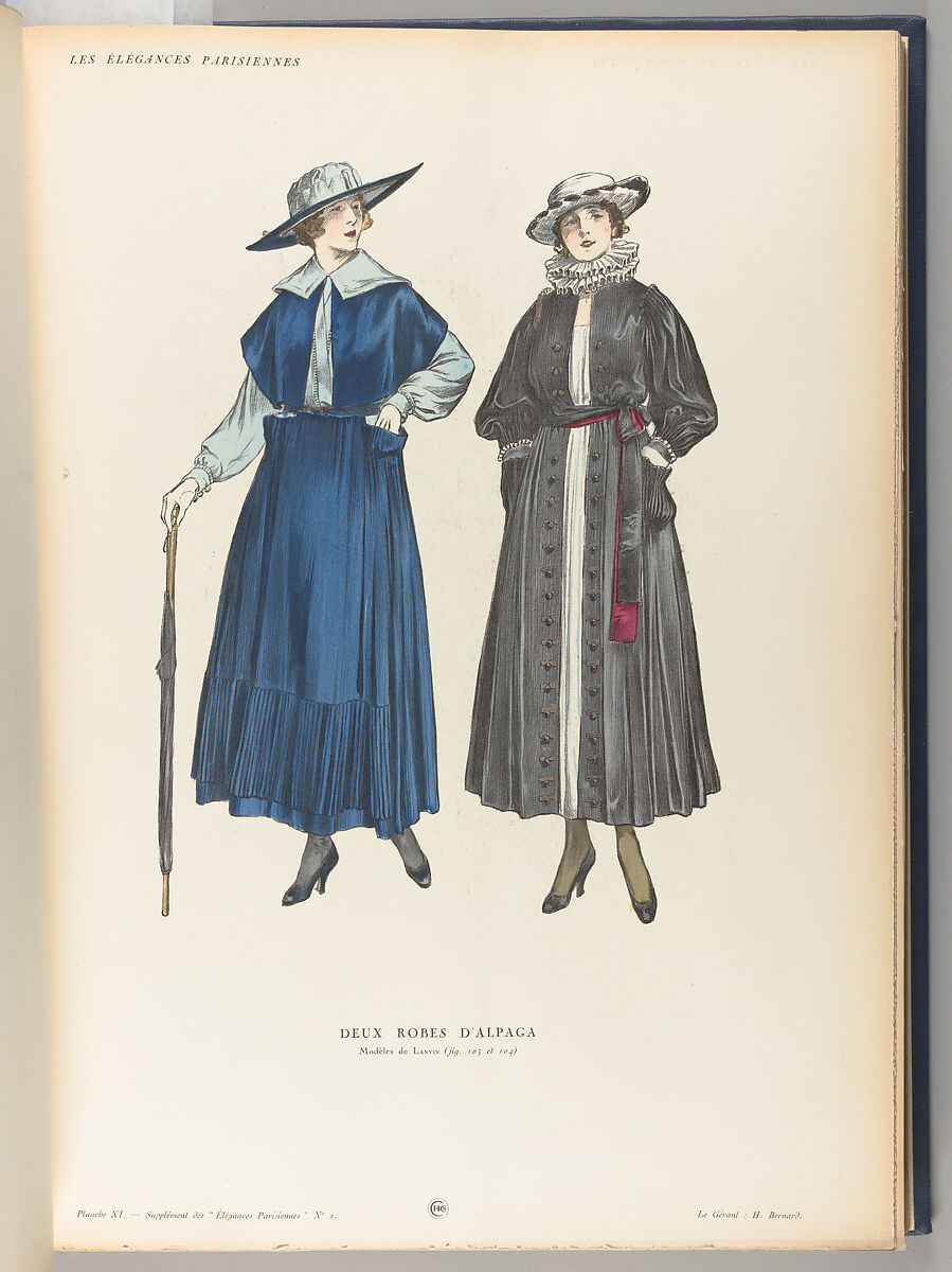 Les élégances Parisiennes : publication officielle des Industries francaises de la mode, Hachette