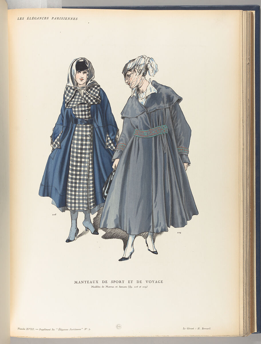 Les élégances Parisiennes : publication officielle des Industries francaises de la mode, Hachette