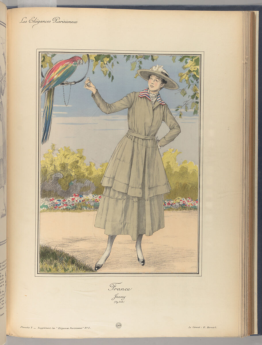 Les élégances Parisiennes : publication officielle des Industries francaises de la mode, Hachette 