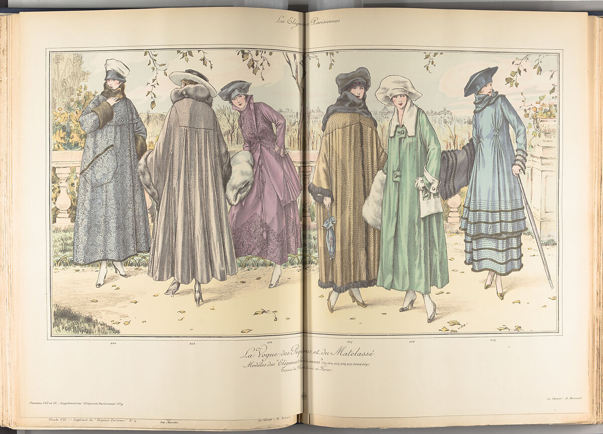 Les élégances Parisiennes : publication officielle des Industries francaises de la mode, Hachette