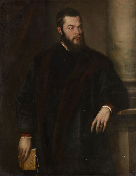 Benedetto Varchi, Titian (Tiziano Vecellio) (Italian, Pieve di Cadore ca. 1485/90?–1576 Venice), Oil on canvas 