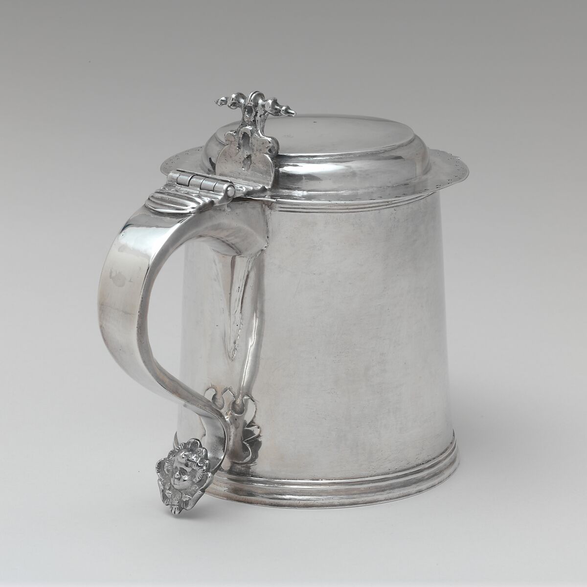 Tankard, Thomas Savage Sr. (1664–1749), Silver, American 