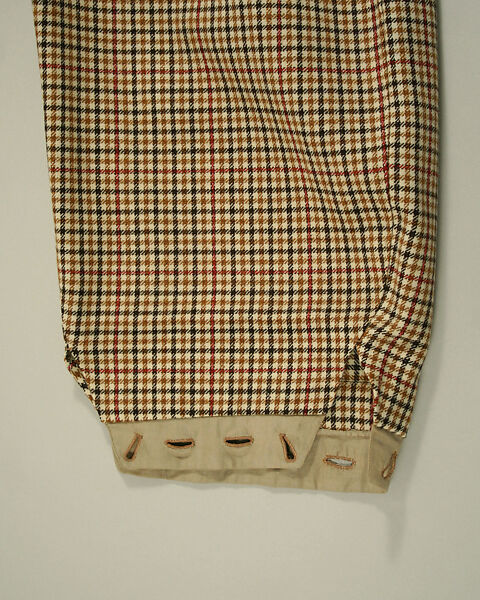 Suit, (a) F. Scholte (British), wool, brass, British