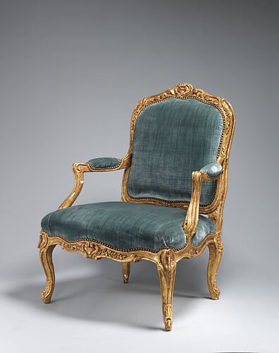 Armchair (fauteuil à la Reine) (one of a pair)
