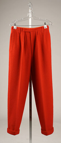 Trousers, H. Harris (American), wool, American 