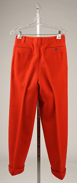 Trousers, H. Harris (American), wool, American