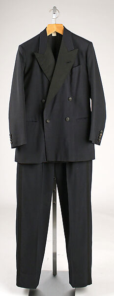 Dinner suit, H. Harris (American), wool, American 