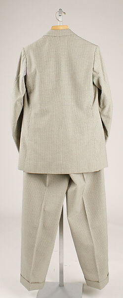 Suit, H. Harris (American), wool, American