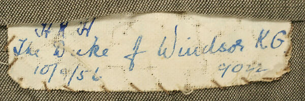 Suit, H. Harris (American), wool, American