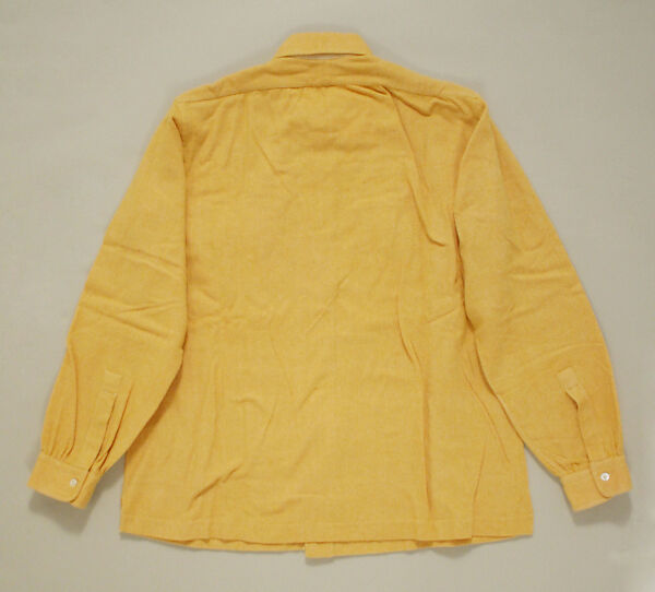 Shirt, Poirier (French), wool, French