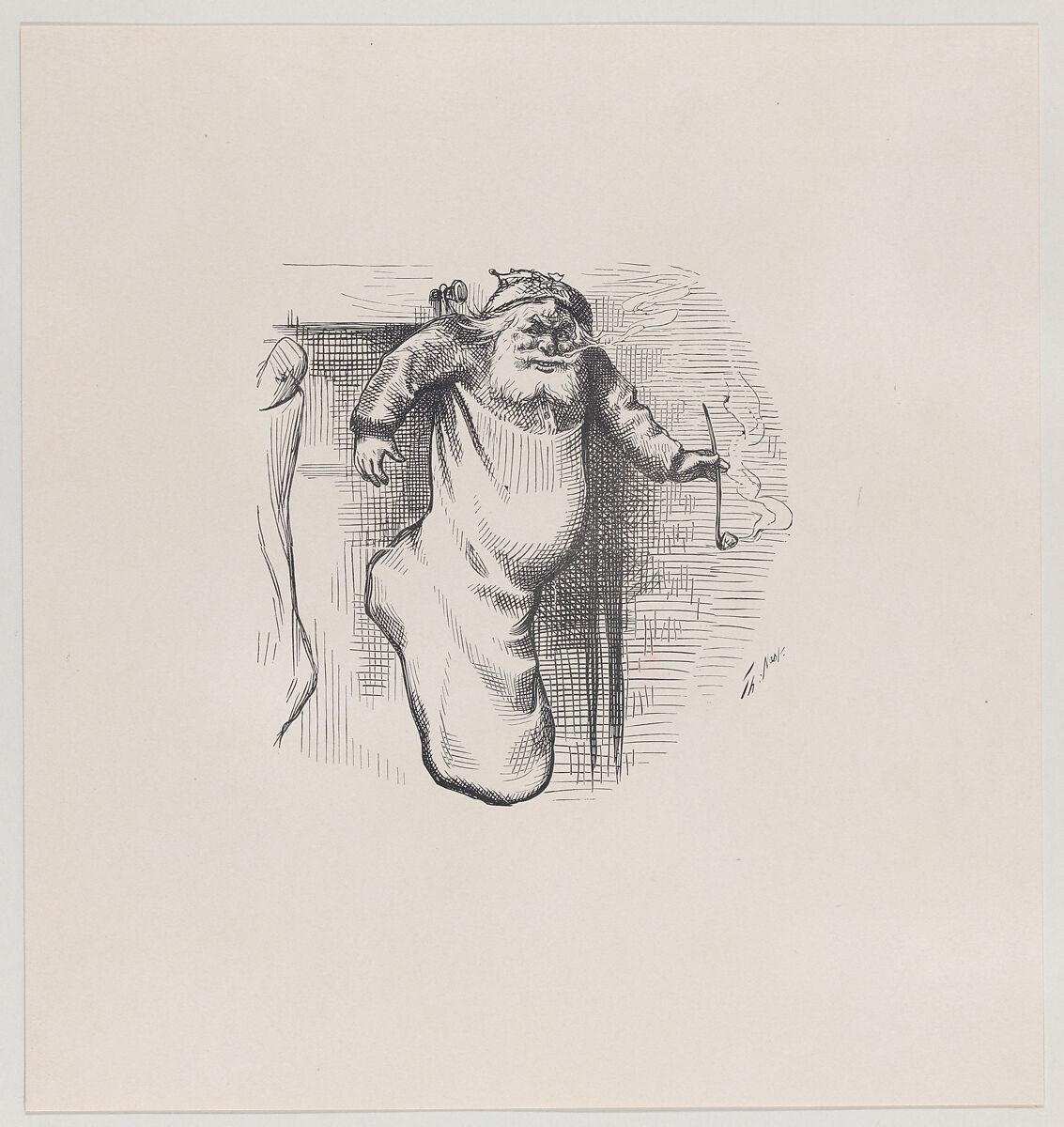 Thomas Nast | A Stocking Full (published in 