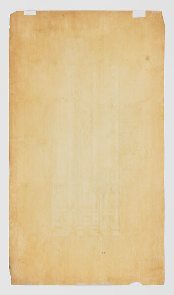 Design for clustered columns for First Presbyterian Church, Poughkeepsie, New York, Louis C. Tiffany (American, New York 1848–1933 New York), Watercolor and graphite on paper, American