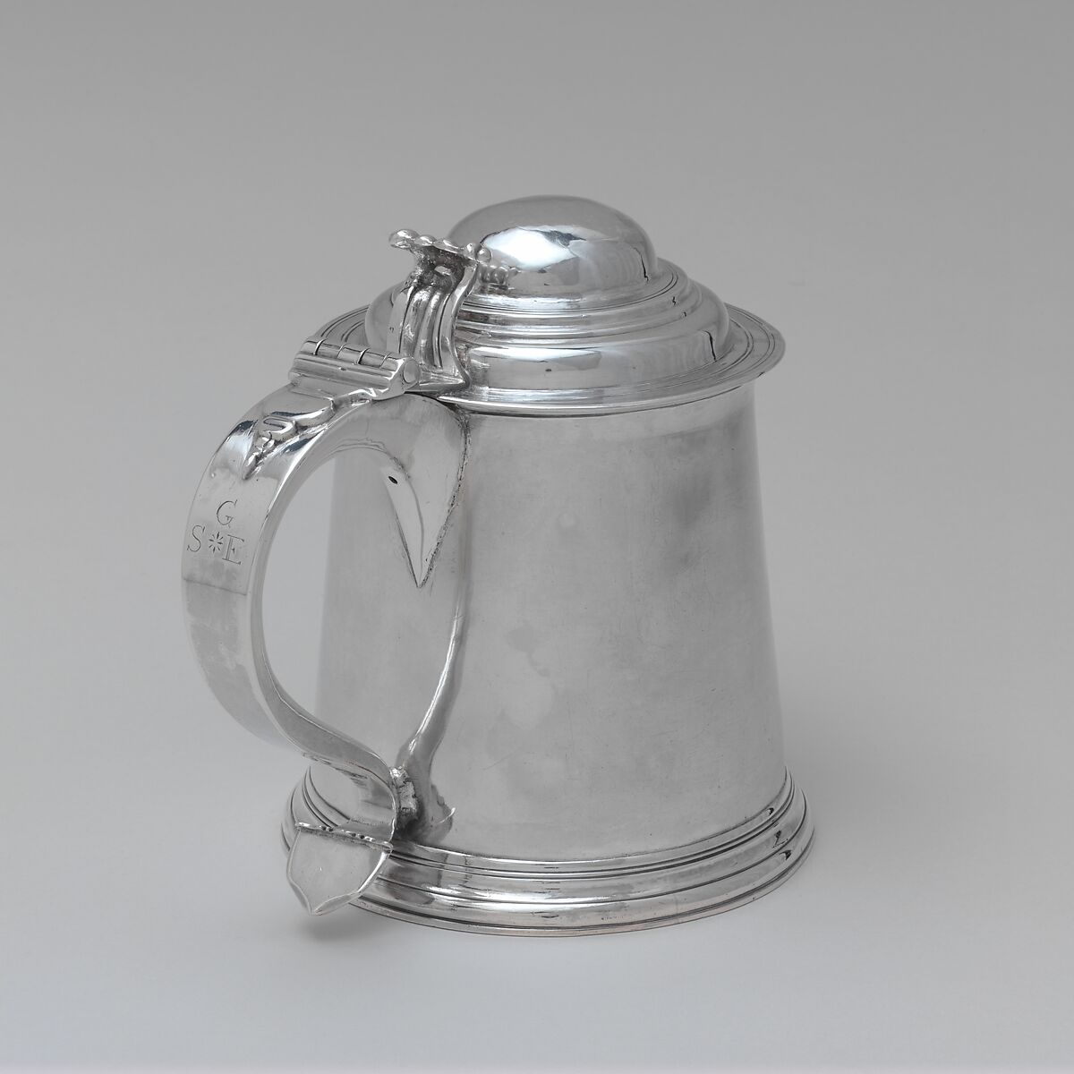 Tankard, Philip Syng Jr. (1703–1789), Silver, American 