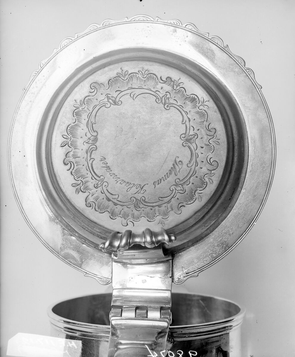 Tankard, Andrew Underhill (1749–1794), Silver, American