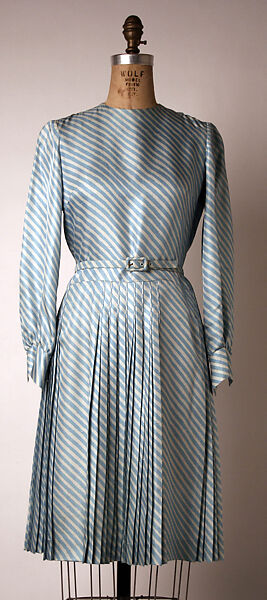 Ensemble, House of Dior (French, founded 1946), wool, silk, French