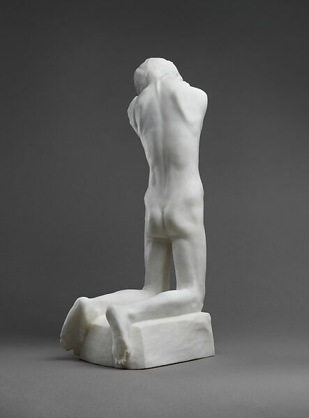Small Kneeling Youth, George Minne (Belgian, Ghent 1866–1941 Sint-Martens-Latem, Belgium), Marble, Belgian